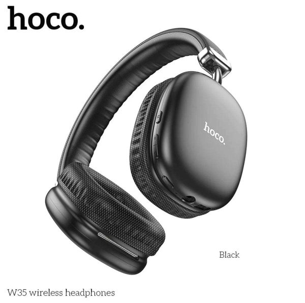 Hoco W35 Wireless Headphone Black Color 4 Hoco W35 Wireless Headphone Black Color 4