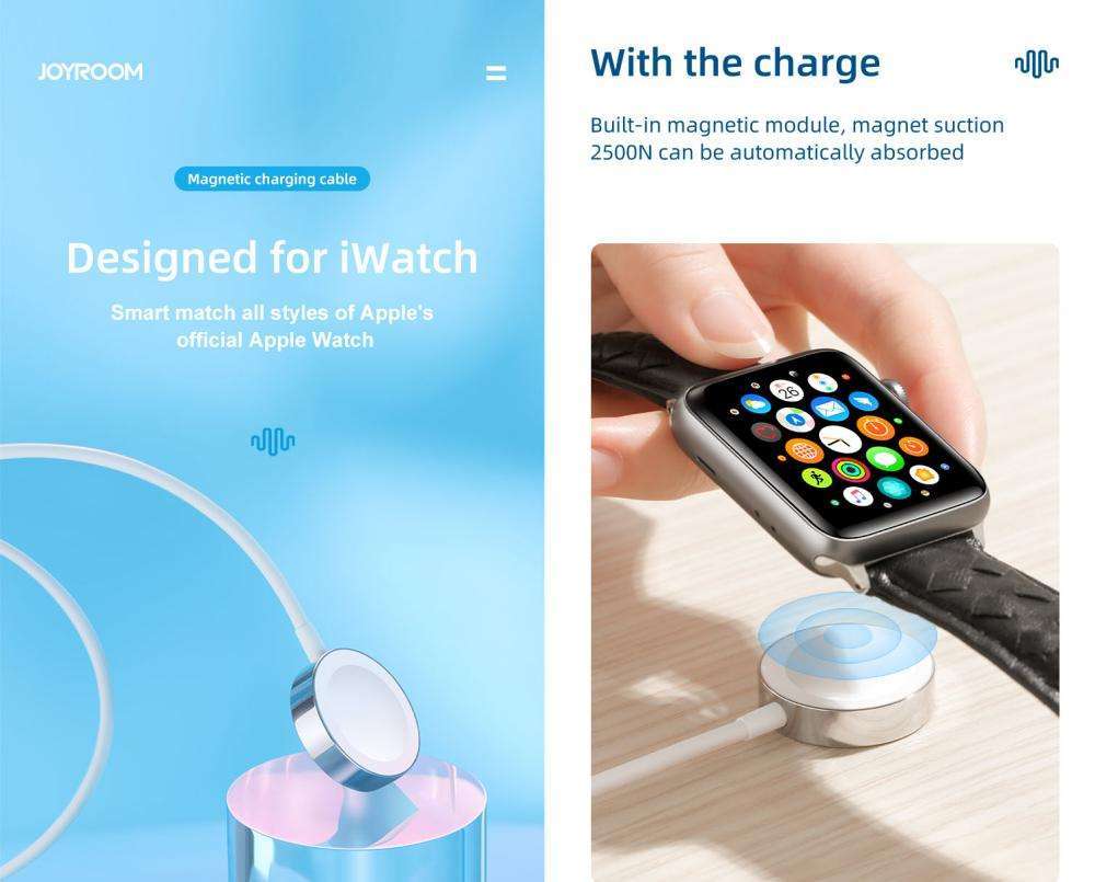 Joyroom S Iw001 Magnetic Charging Cable For Iwatch Apple Watch Series 1 Joyroom S Iw001 Magnetic Charging Cable For Iwatch Apple Watch Series 1
