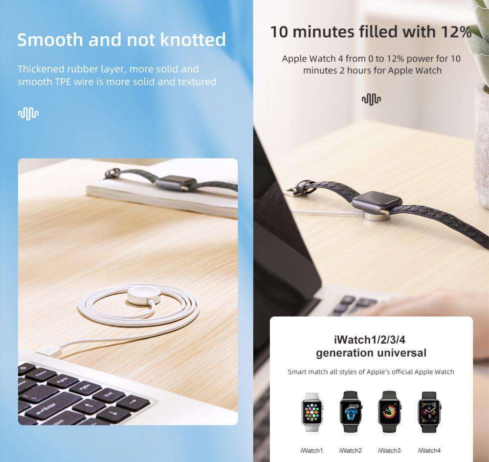 Joyroom S Iw001 Magnetic Charging Cable For Iwatch Apple Watch Series 2 Joyroom S Iw001 Magnetic Charging Cable For Iwatch Apple Watch Series 2