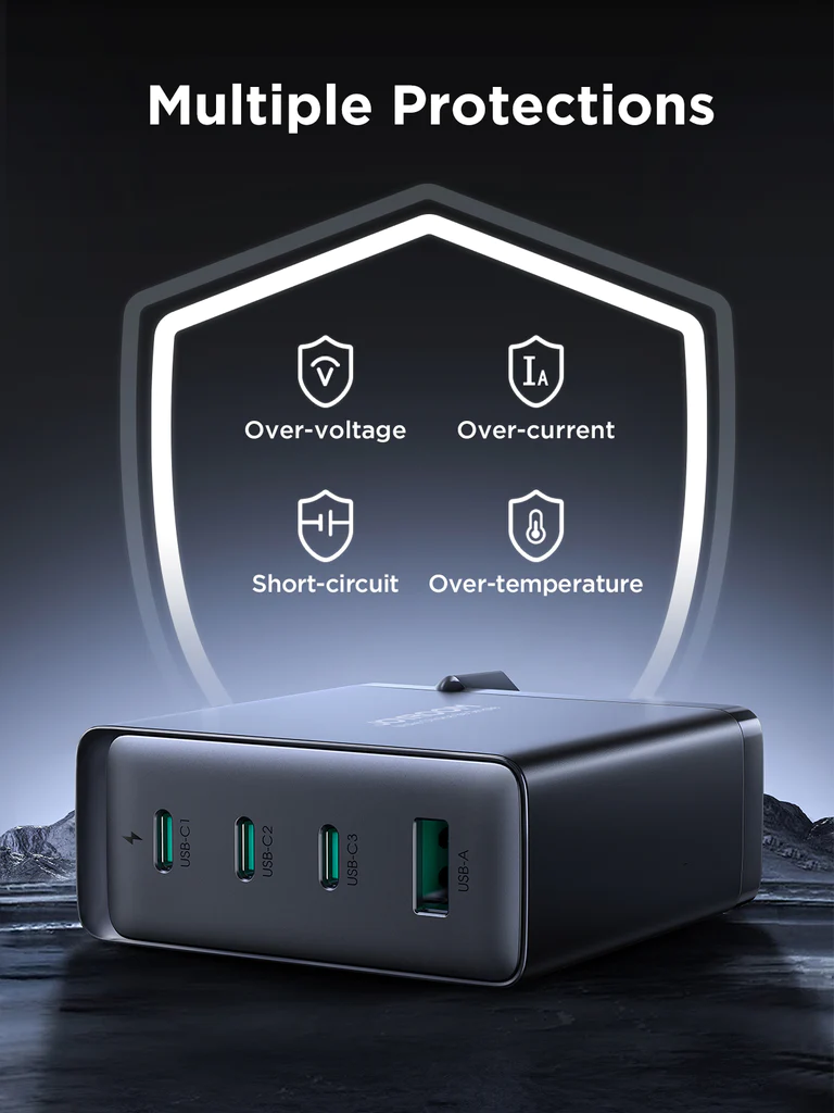 Joyroom 140W Gan Ultra Fast Charger Jr Tcg05 (C To C 1.2M Cable Included) 3 Joyroom 140W Gan Ultra Fast Charger Jr Tcg05 (C To C 1.2M Cable Included) 3