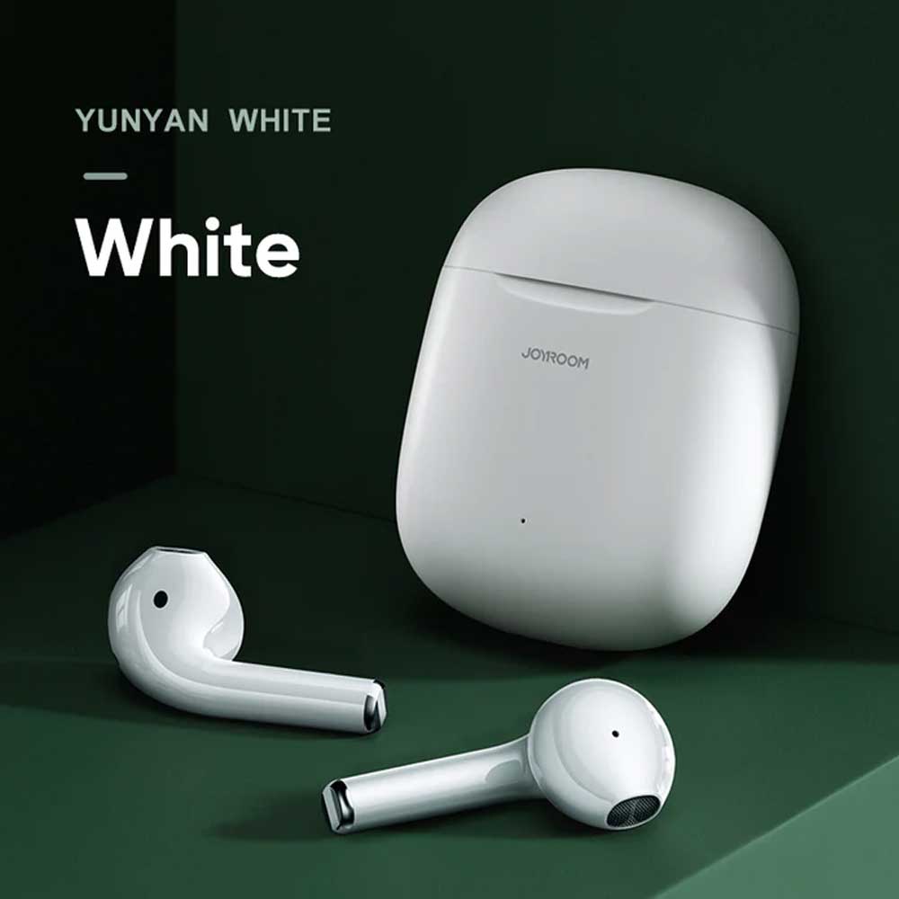 Joyroom Jr T13 True Wireless Earbuds – White Color1 Joyroom Jr T13 True Wireless Earbuds – White Color1