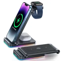 Joyroom JR WQN01 3 in 1 Foldable Wireless Charging Station 2