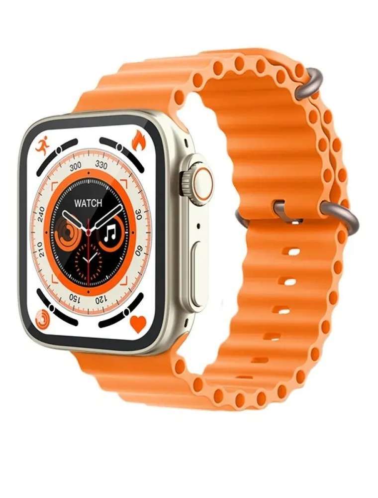 Kd99 Ultra Smart Watch With Bluetooth Calling Orange Color4 Kd99 Ultra Smart Watch With Bluetooth Calling Orange Color4