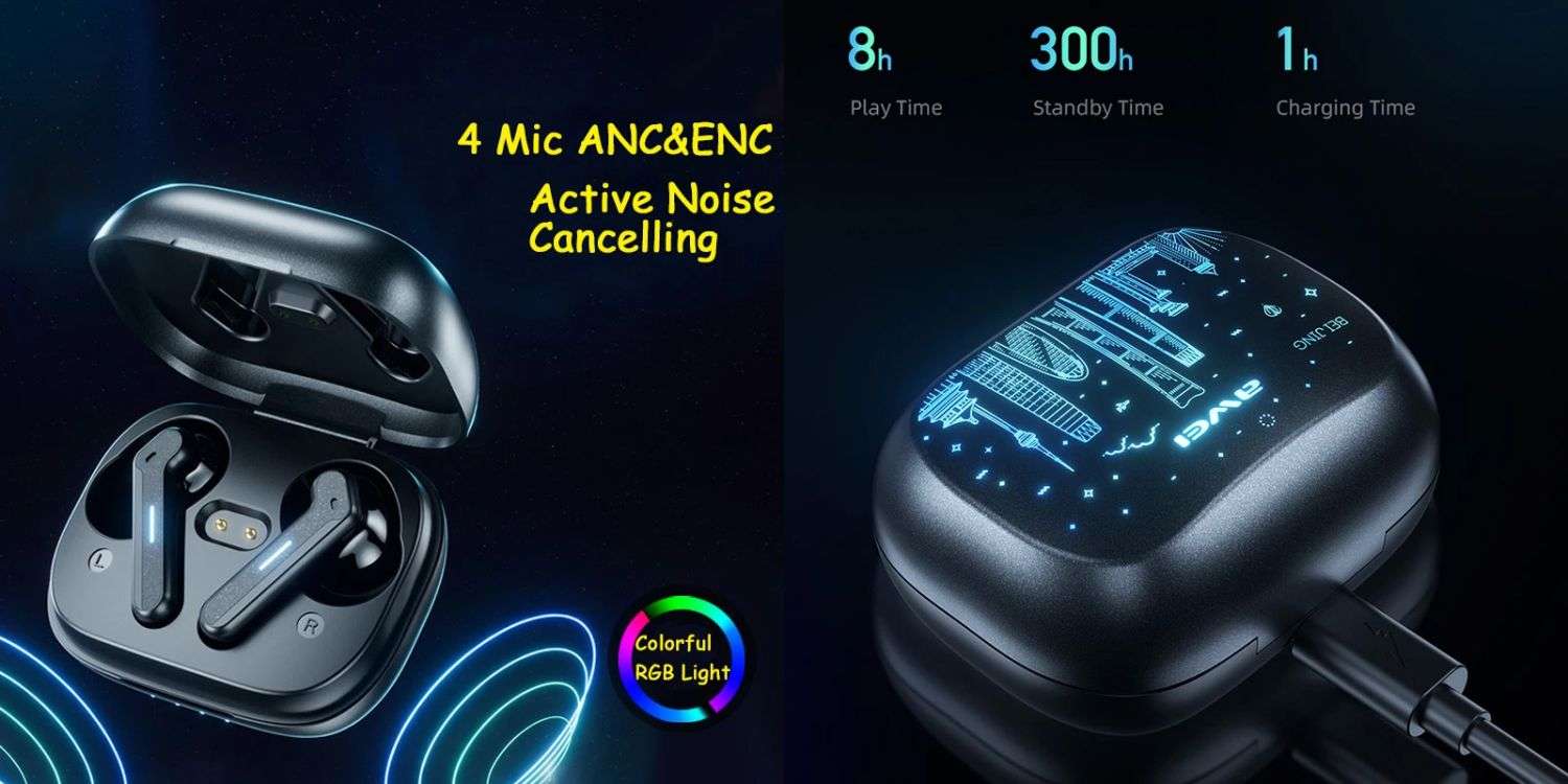 Awei T53 Anc True Wireless Earbuds D Awei T53 Anc True Wireless Earbuds D