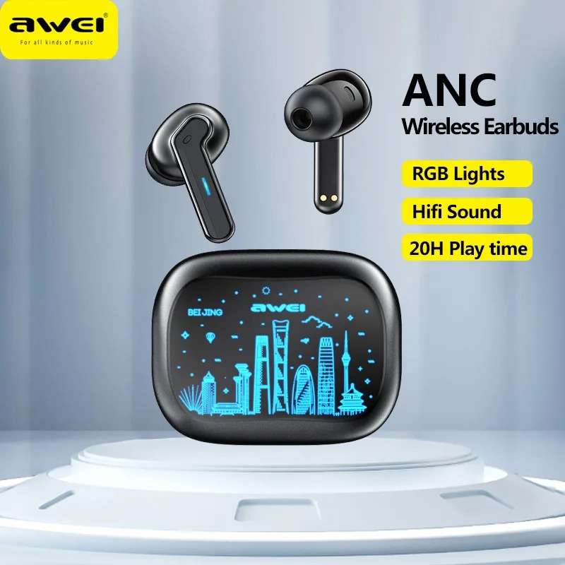 Awei T53 Anc True Wireless Earbuds E Awei T53 Anc True Wireless Earbuds E