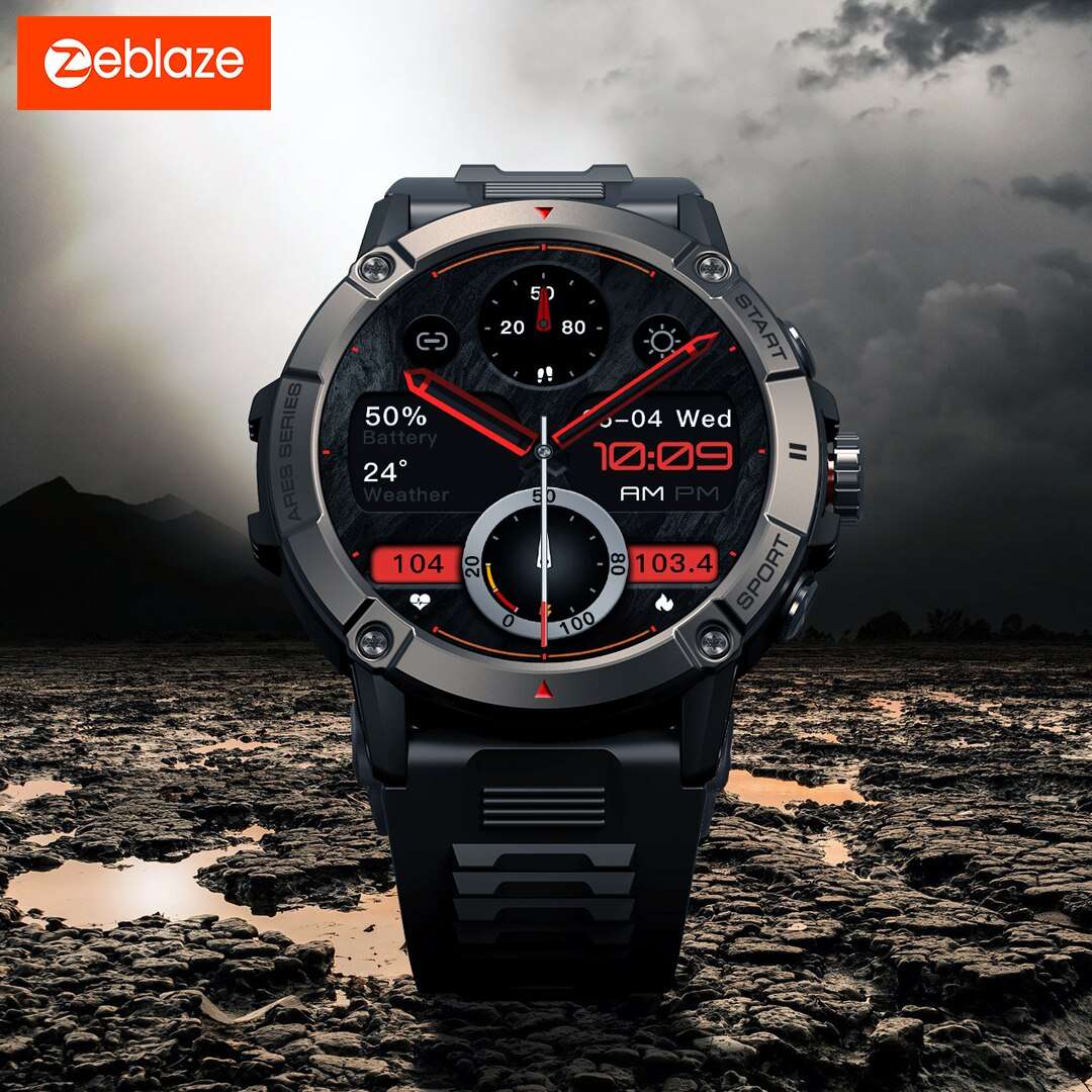 Zeblaze Ares 3 Rugged Bluetooth Calling Smart Watch C Zeblaze Ares 3 Rugged Bluetooth Calling Smart Watch C