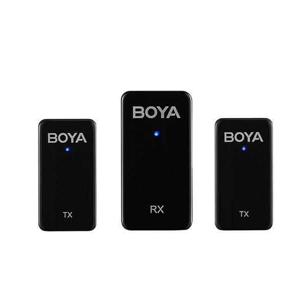 Boya By Wmic5 M2 Ultracompact 2.4Ghz Dual Channel Wireless Microphone System Boya By Wmic5 M2 Ultracompact 2.4Ghz Dual Channel Wireless Microphone System