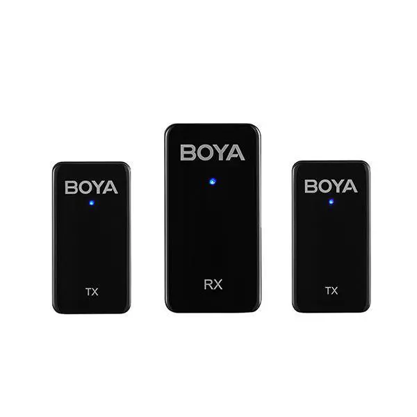 Boya By Wmic5 M2 Ultracompact 2.4Ghz Dual Channel Wireless Microphone System