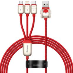 Baseus CASX010009 One for Three Data Cable USB to M L C a