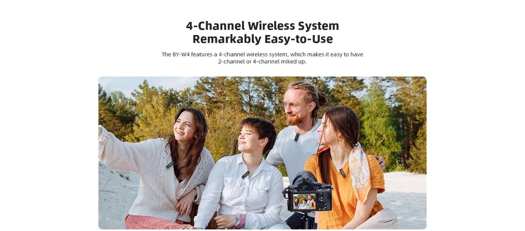 Boya By W4 Ultracompact 2 4Ghz Wireless Microphone D Boya By W4 Ultracompact 2 4Ghz Wireless Microphone D