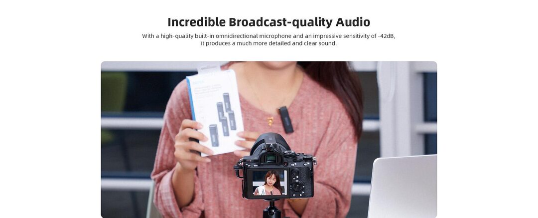 Boya By W4 Ultracompact 2 4Ghz Wireless Microphone E Boya By W4 Ultracompact 2 4Ghz Wireless Microphone E