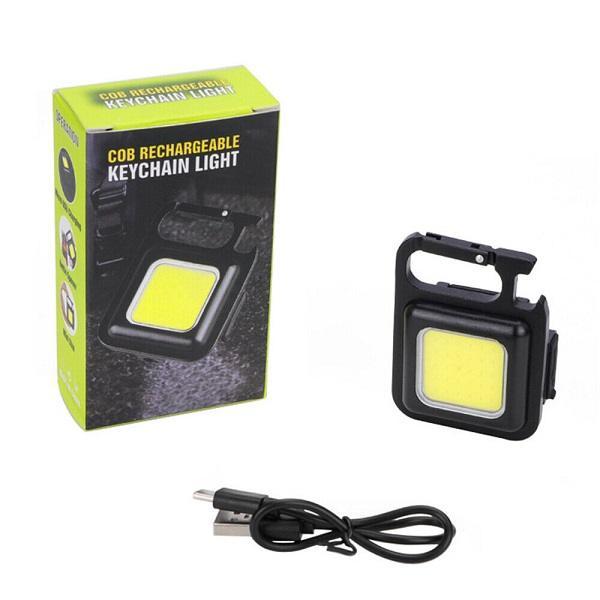Cob Rechargeable Keychain Light C Cob Rechargeable Keychain Light C