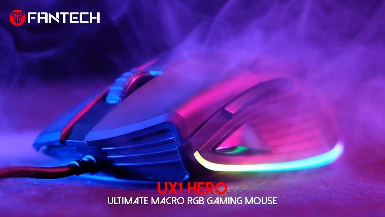 Fantech Ux1 Hero Ultimate Macro Rgb Gaming Mouse B Fantech Ux1 Hero Ultimate Macro Rgb Gaming Mouse B
