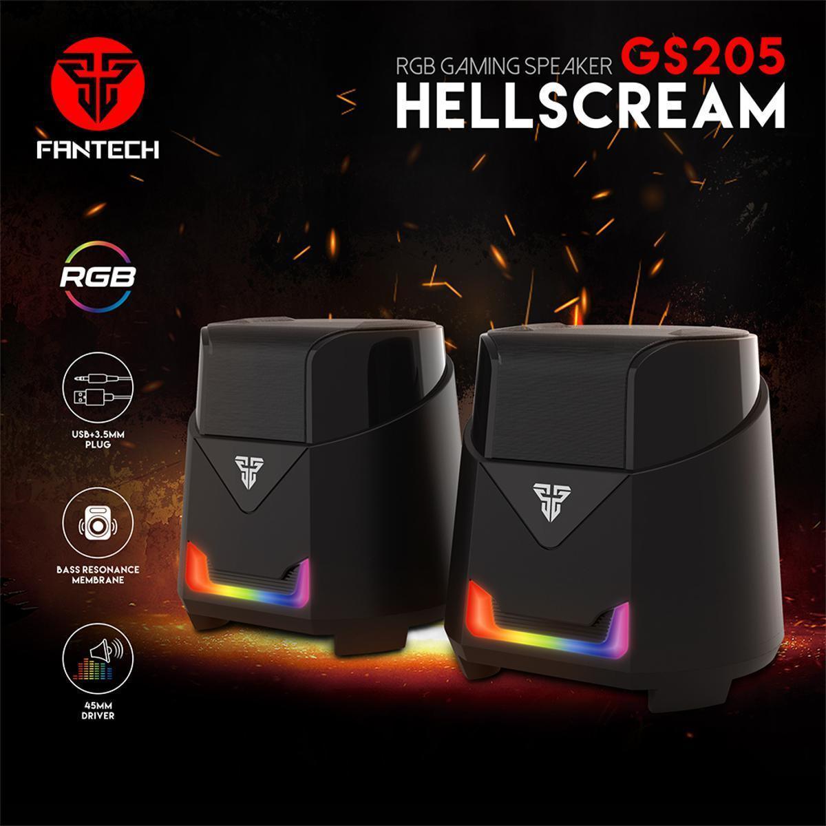 Fantech Hellscream Gs205 Rgb Mobile Gaming &Amp; Music Speaker B Fantech Hellscream Gs205 Rgb Mobile Gaming &Amp; Music Speaker B
