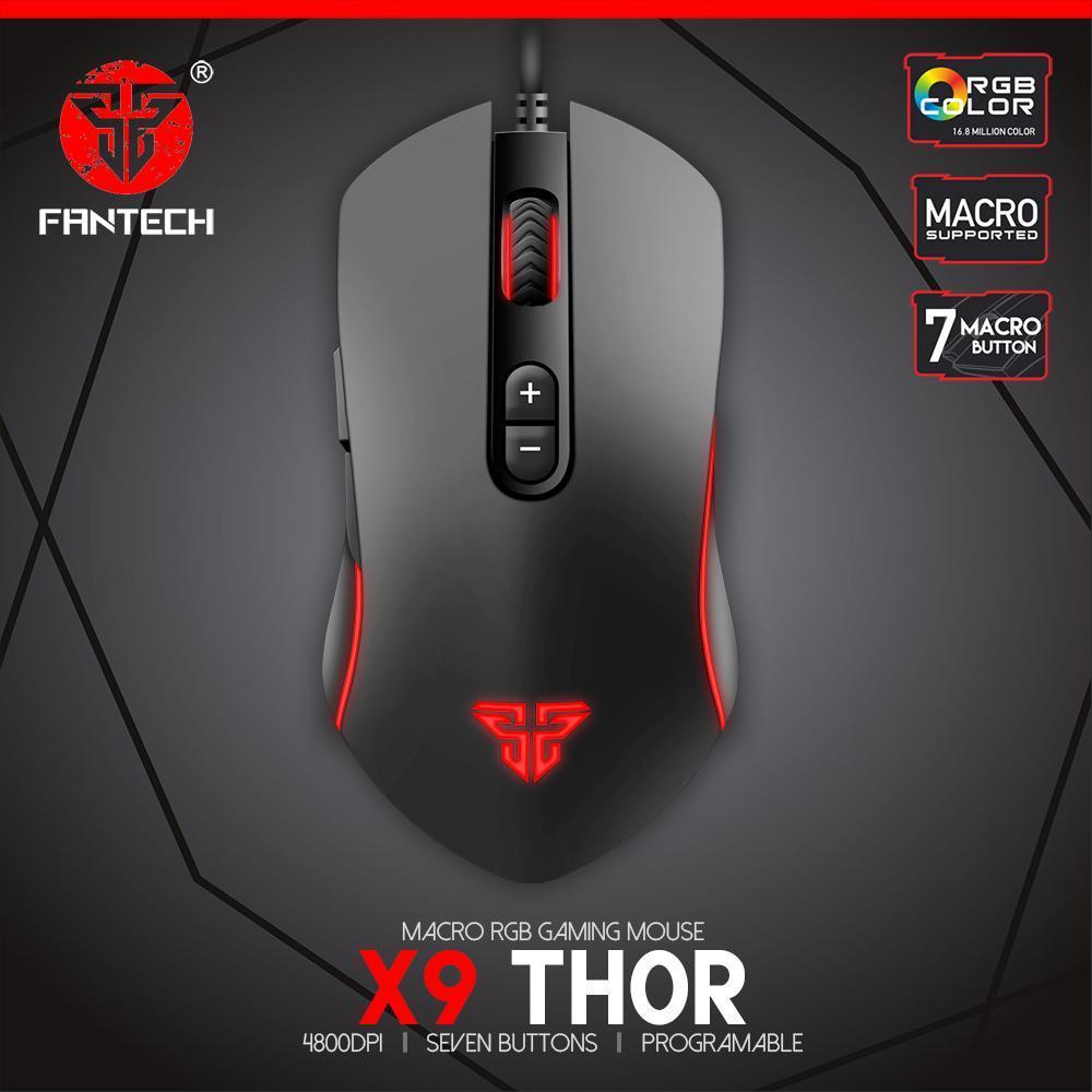 Fantech X9 Thor Macro Rgb Gaming Mouse B Fantech X9 Thor Macro Rgb Gaming Mouse B