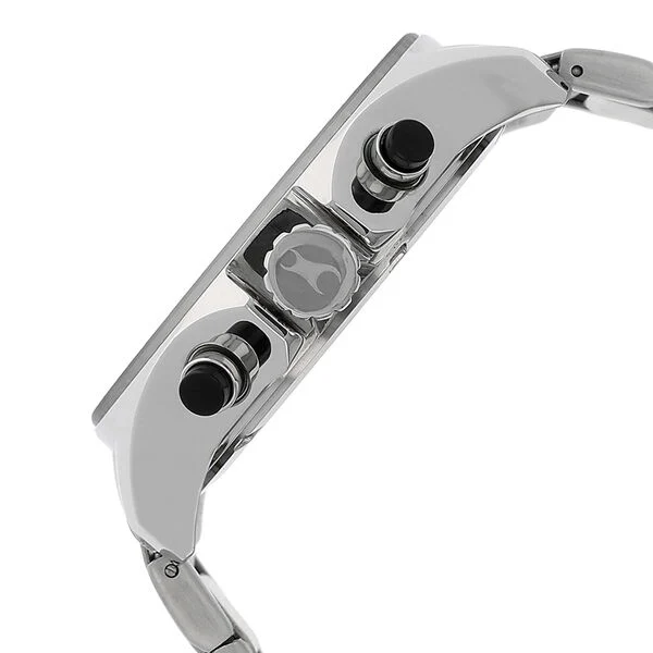Fastrack Ns3072Sm01 Big Time Quartz Chronograph Dial Stainless Steel Strap Watch B Fastrack Ns3072Sm01 Big Time Quartz Chronograph Dial Stainless Steel Strap Watch B