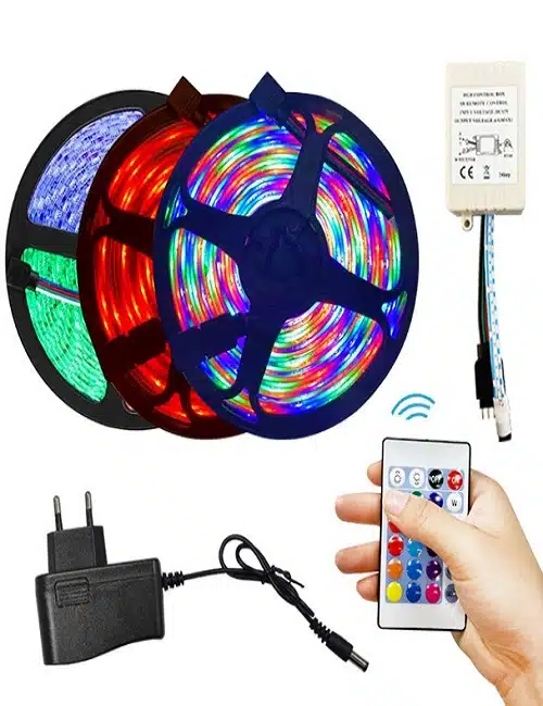 Gearup Sl50 Rgb Led Strip Light With Remote 5 Meter, Non Waterproof A Gearup Sl50 Rgb Led Strip Light With Remote 5 Meter, Non Waterproof A