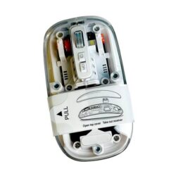 GearUP WM30 Transparent Crystal 2.4G + Bluetooth Magnetic Wireless Mouse