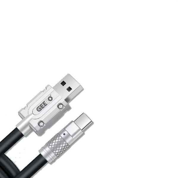 Geeoo Dc 130 Liquid Silicone 3A Charging Data Cable D Geeoo Dc 130 Liquid Silicone 3A Charging Data Cable D