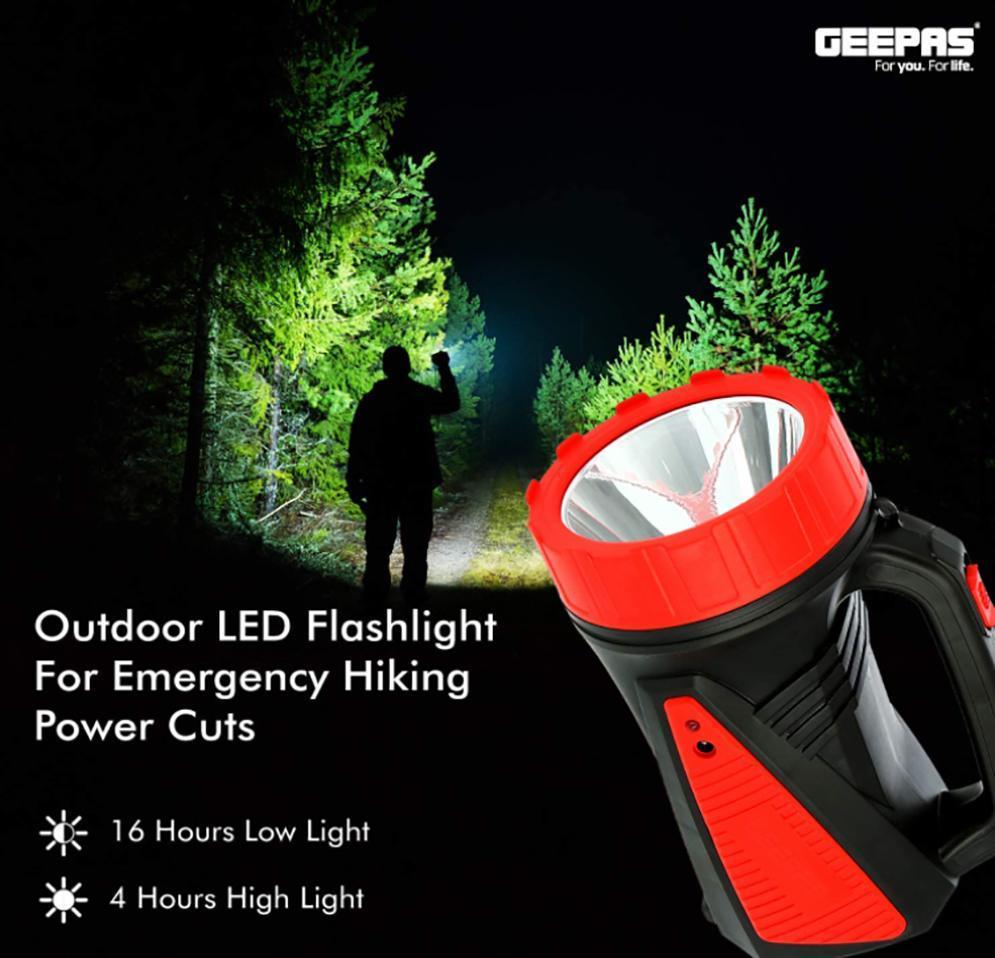 Geepas Gsl5564 Rechargeable Led Search Light A Geepas Gsl5564 Rechargeable Led Search Light A