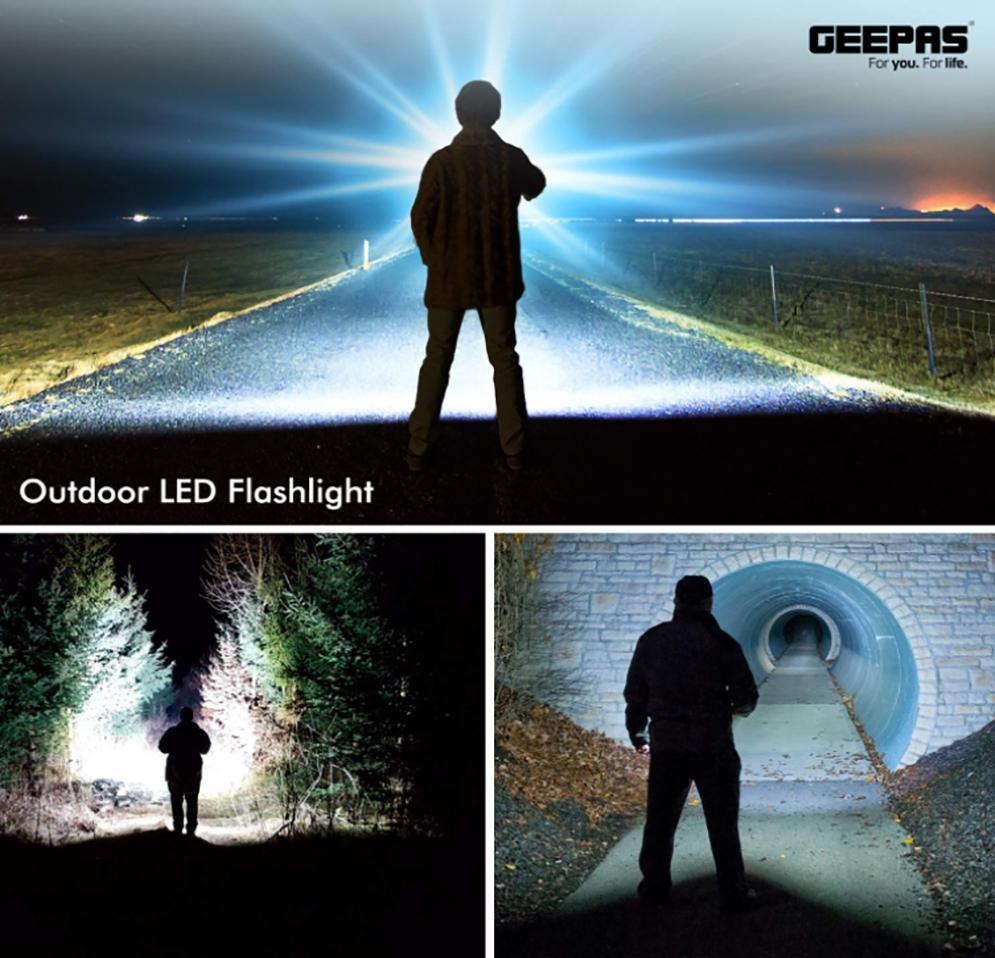 Geepas Gsl5564 Rechargeable Led Search Light B Geepas Gsl5564 Rechargeable Led Search Light B