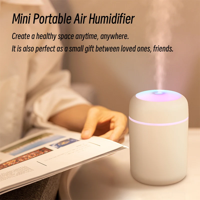 H2O Mini Usb Humidifier – Grey Color D H2O Mini Usb Humidifier – Grey Color D