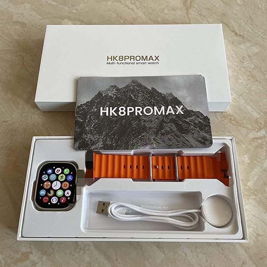 Hk8 Pro Max Amoled Display Smart Watch A Hk8 Pro Max Amoled Display Smart Watch A