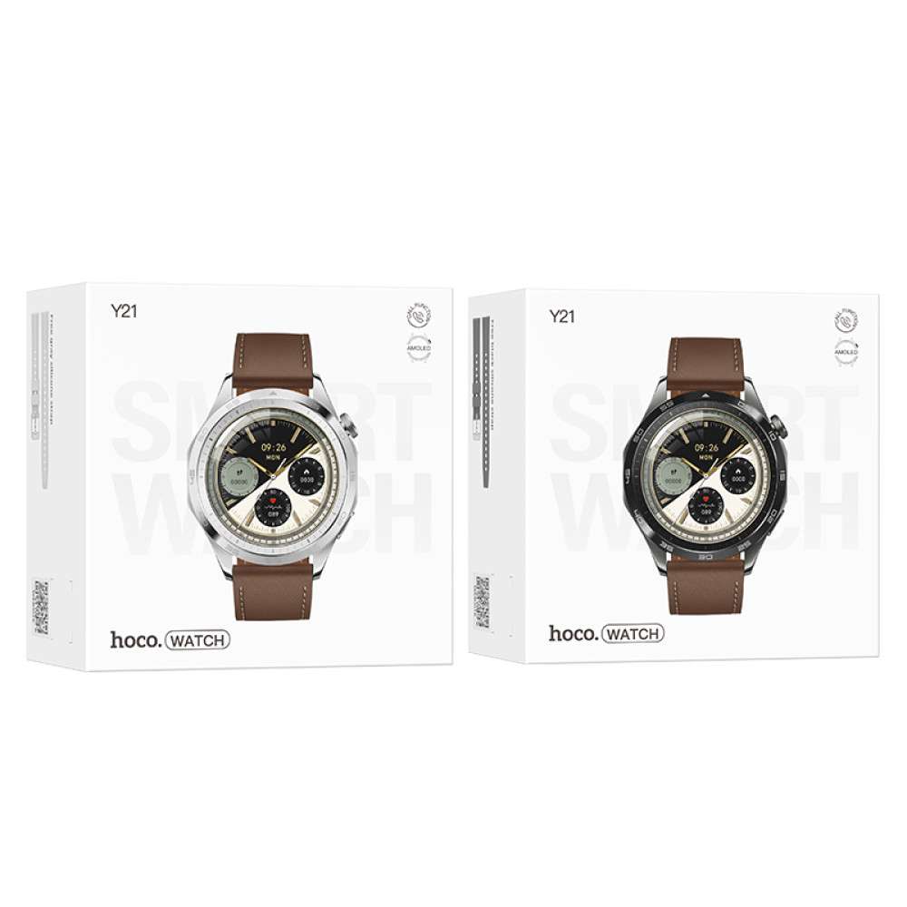 Hoco Y21 1 43Inch Amoled Bluetooth Call Sports Smart Watch D Hoco Y21 1 43Inch Amoled Bluetooth Call Sports Smart Watch D