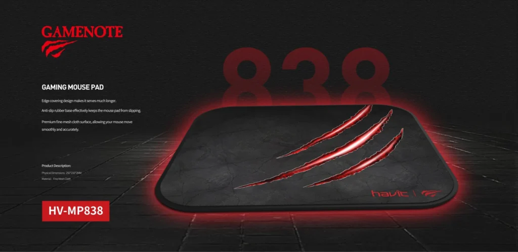 Havit Hv Mp838 Gamenote Gaming Mousepad E Havit Hv Mp838 Gamenote Gaming Mousepad E