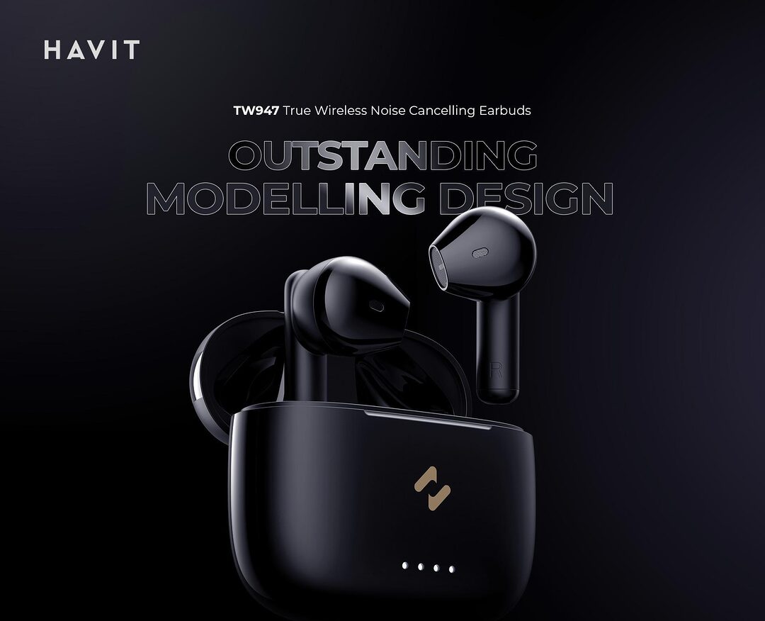 Havit Tw947 True Wireless Noise Cancelling Earbuds F Havit Tw947 True Wireless Noise Cancelling Earbuds F