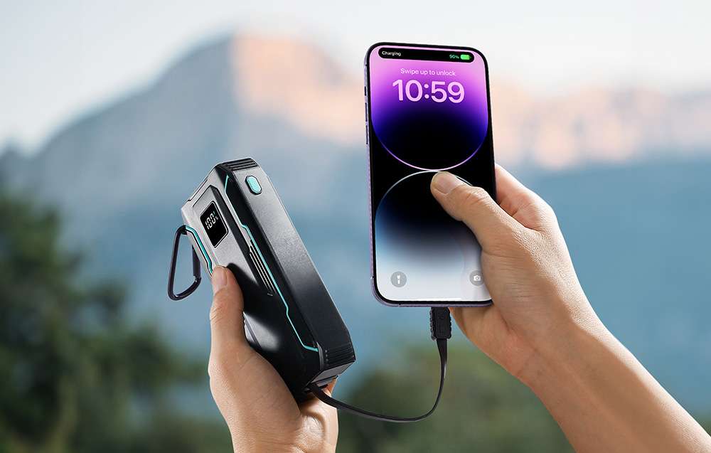 Joyroom Jr L018 22 5W 20000Mah Power Bank With Dual Cables E Joyroom Jr L018 22 5W 20000Mah Power Bank With Dual Cables E