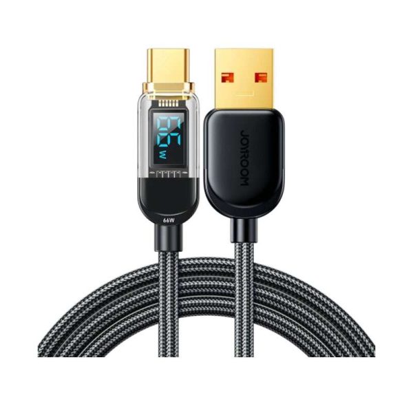 Joyroom S Ac066A4 66W Type C Fast Charging Cable With Digital Display Joyroom S Ac066A4 66W Type C Fast Charging Cable With Digital Display