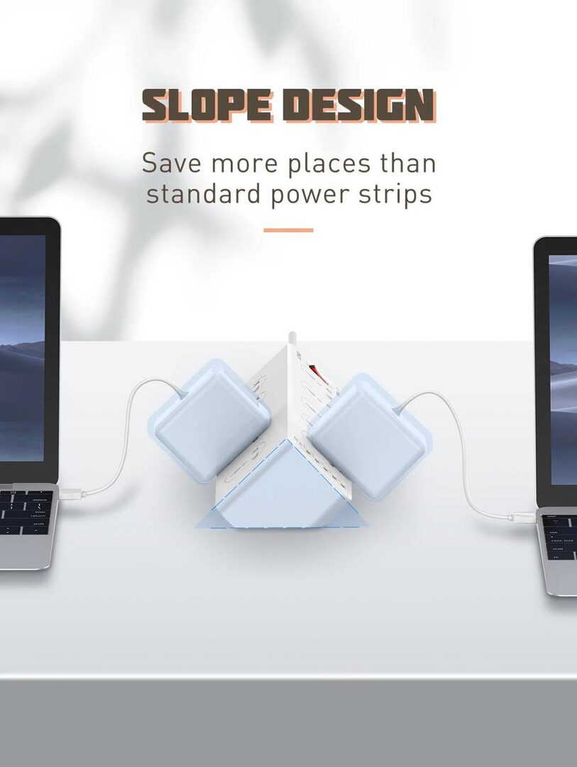 Ldnio Sc10610 30W 6 Port Usb Charger Power Strip E Ldnio Sc10610 30W 6 Port Usb Charger Power Strip E