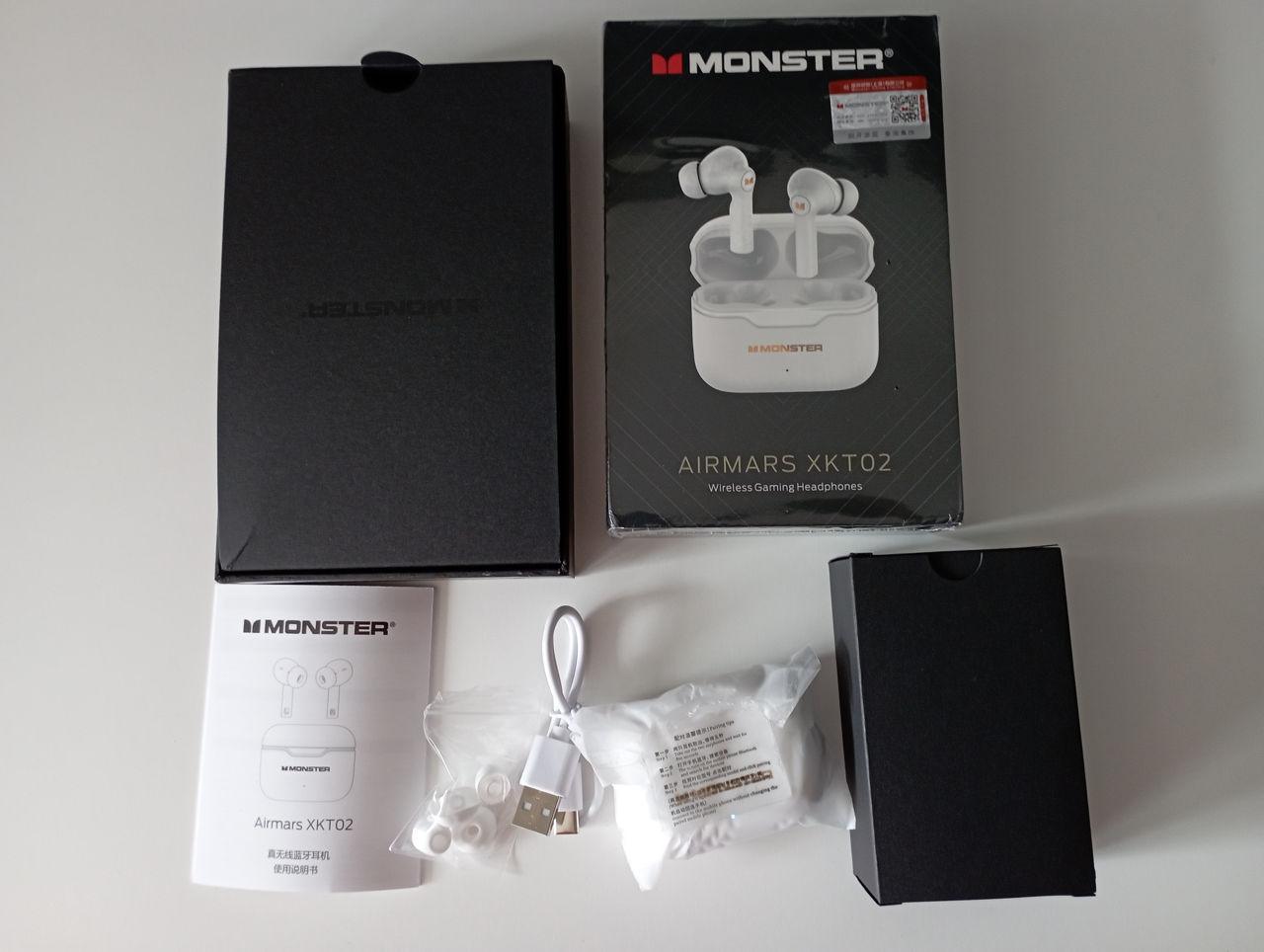 Monster Airmars Xkt02 True Wireless Bluetooth Earphones E Monster Airmars Xkt02 True Wireless Bluetooth Earphones E