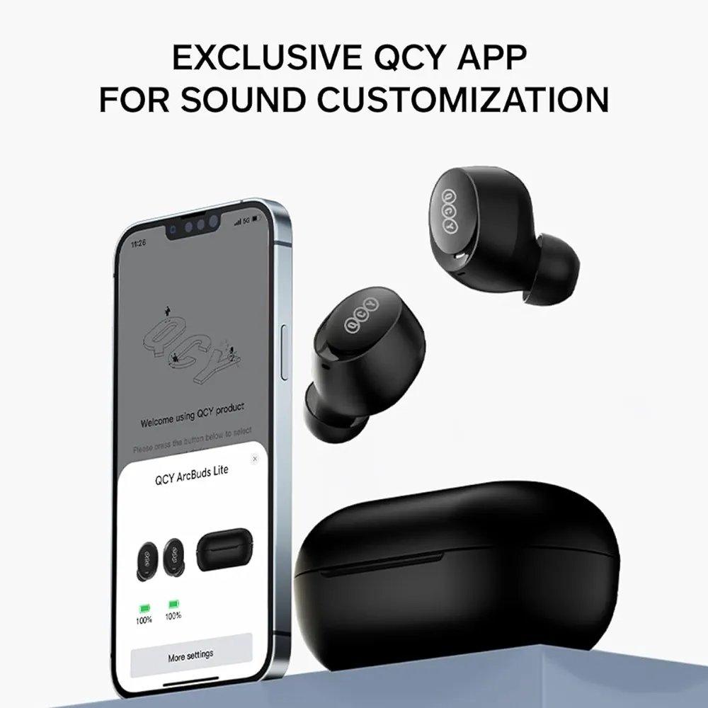 Qcy Arcbuds Lite (T27) Tws Wireless Earbuds D Qcy Arcbuds Lite (T27) Tws Wireless Earbuds D