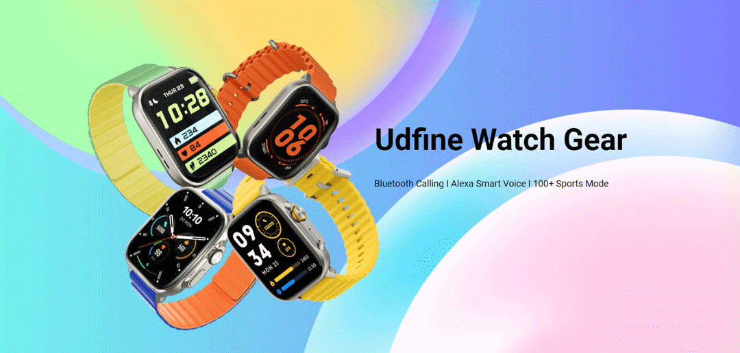 Udfine Watch Gear Bluetooth Calling Smartwatch A