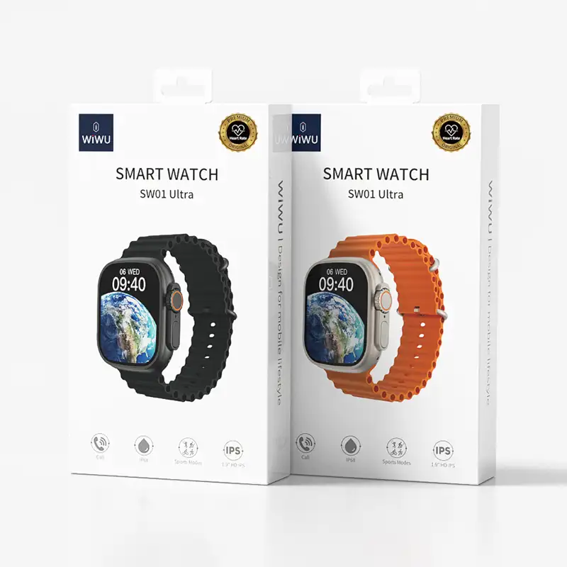 Wiwu Sw01 Ultra Bluetooth Calling Sports Smart Watch A Wiwu Sw01 Ultra Bluetooth Calling Sports Smart Watch A