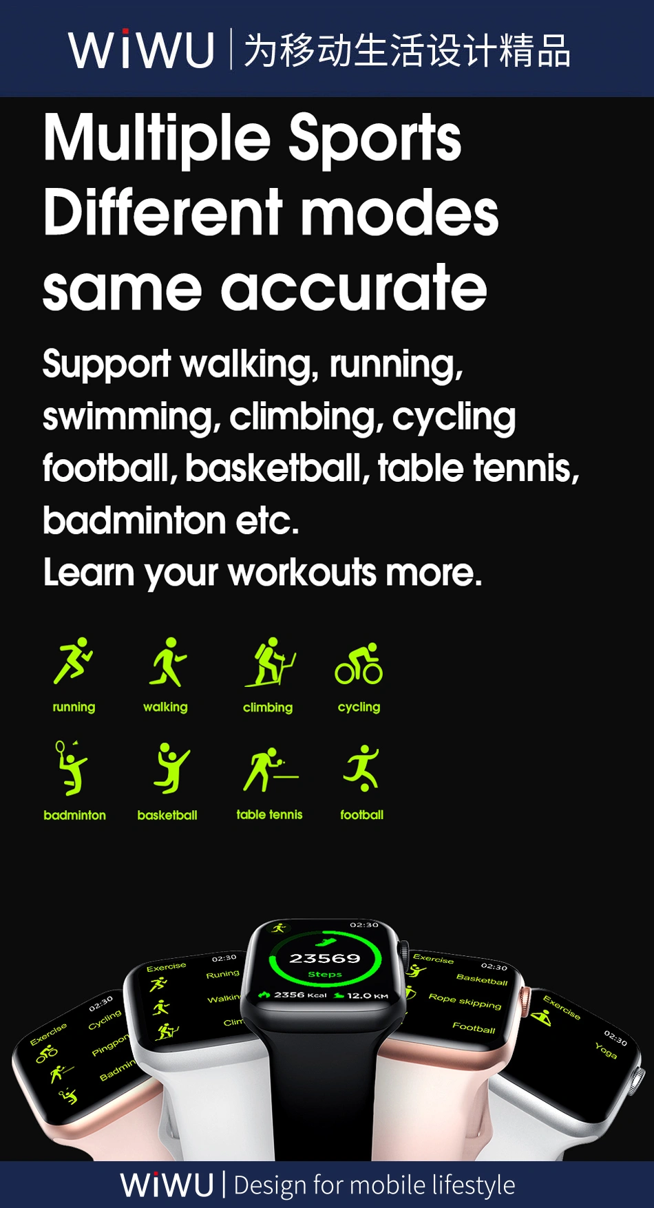 Wiwu Sw01 Ultra Bluetooth Calling Sports Smart Watch D Wiwu Sw01 Ultra Bluetooth Calling Sports Smart Watch D