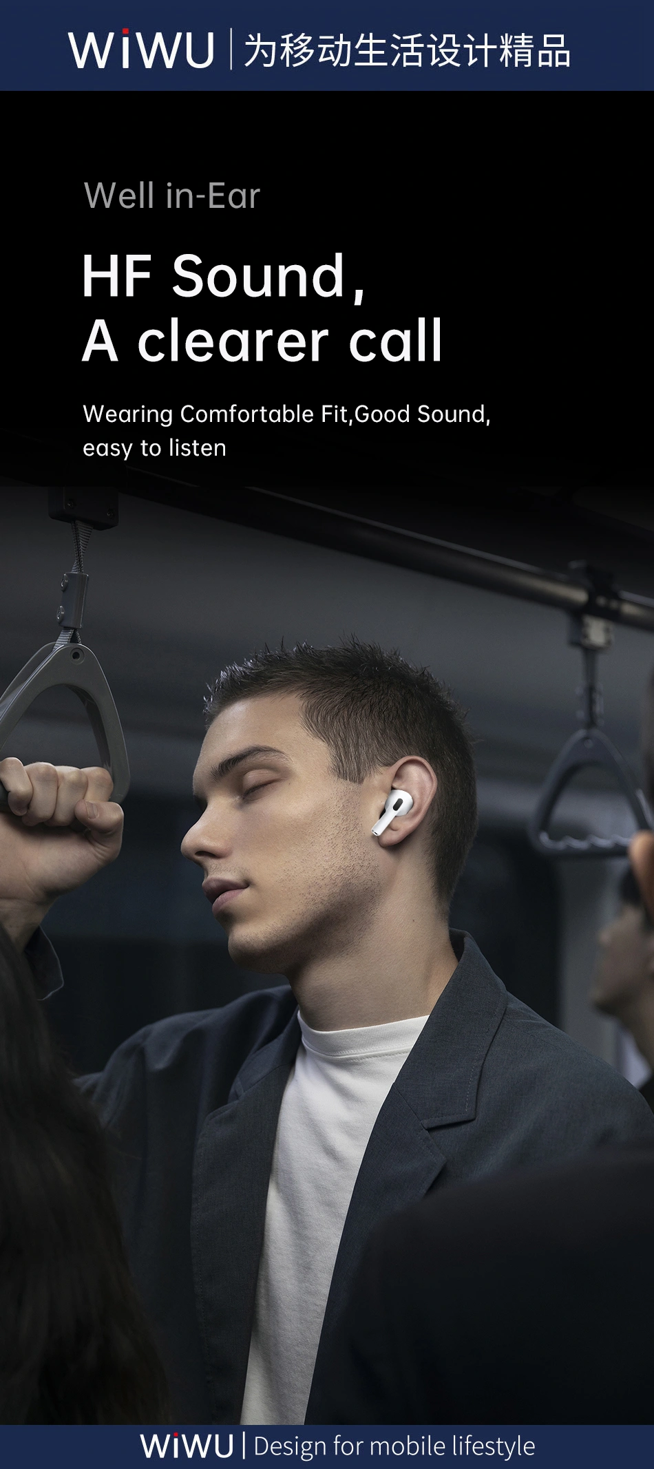 Wiwu Airbuds Pro 2 Wireless Earbuds With Super Anc (Gen 2) C Wiwu Airbuds Pro 2 Wireless Earbuds With Super Anc (Gen 2) C