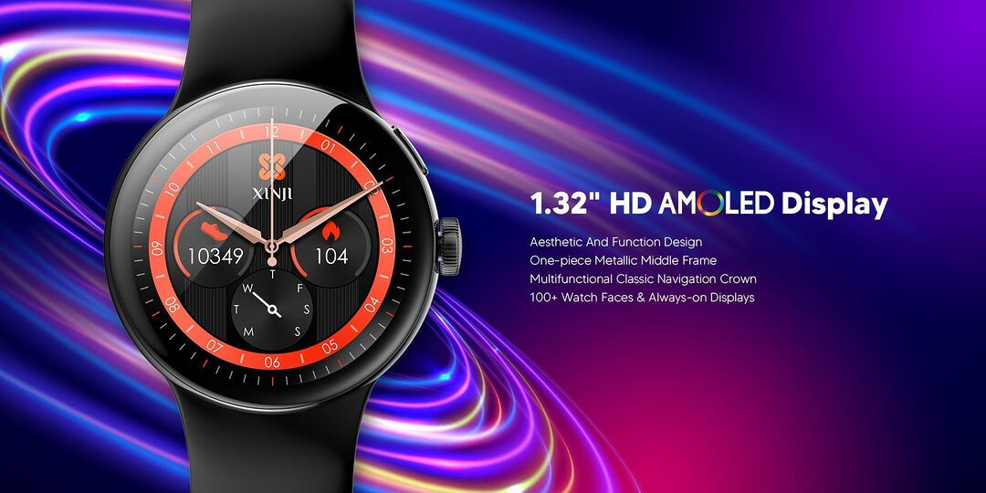 Xinji Nothing 2 Bluetooth Calling Waterproof Smart Watch A