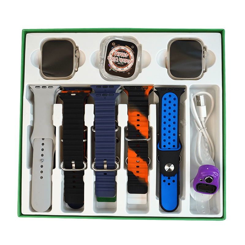 Y70 Ultra Couple Smartwatch With 13 Straps With Digital Tazbi E Y70 Ultra Couple Smartwatch With 13 Straps With Digital Tazbi E