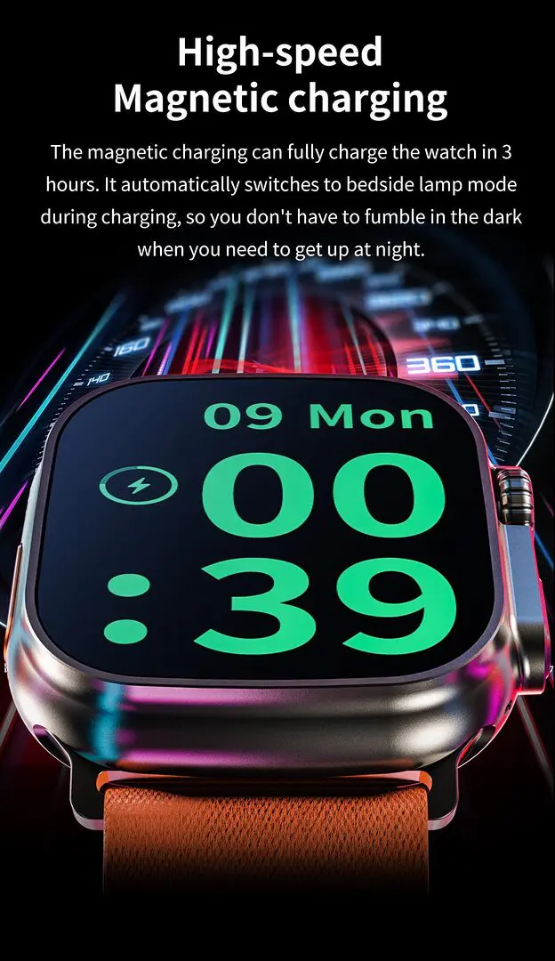 Zordai Zd8 Ultra Max+ Plus Smart Watch C