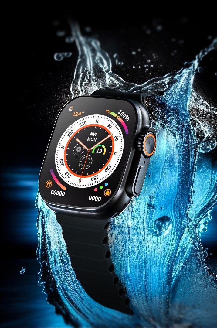 Zordai Zd8 Ultra Pro Rectangular Smartwatch C