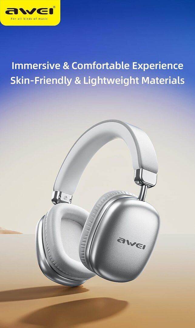 Awei At7 Bluetooth Wireless Headphone C Awei At7 Bluetooth Wireless Headphone C