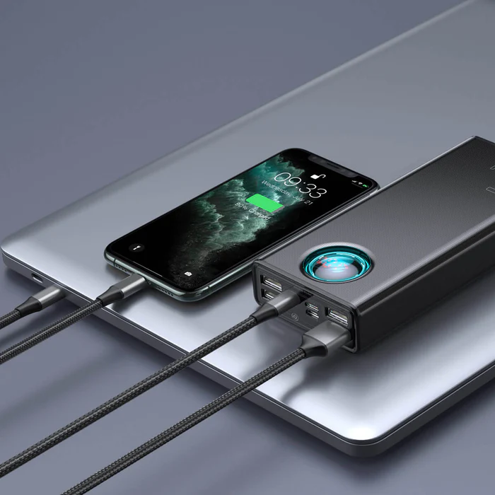 Baseus Amblight Pplg000102 30000Mah 65W Power Bank With Digital Display F Baseus Amblight Pplg000102 30000Mah 65W Power Bank With Digital Display F
