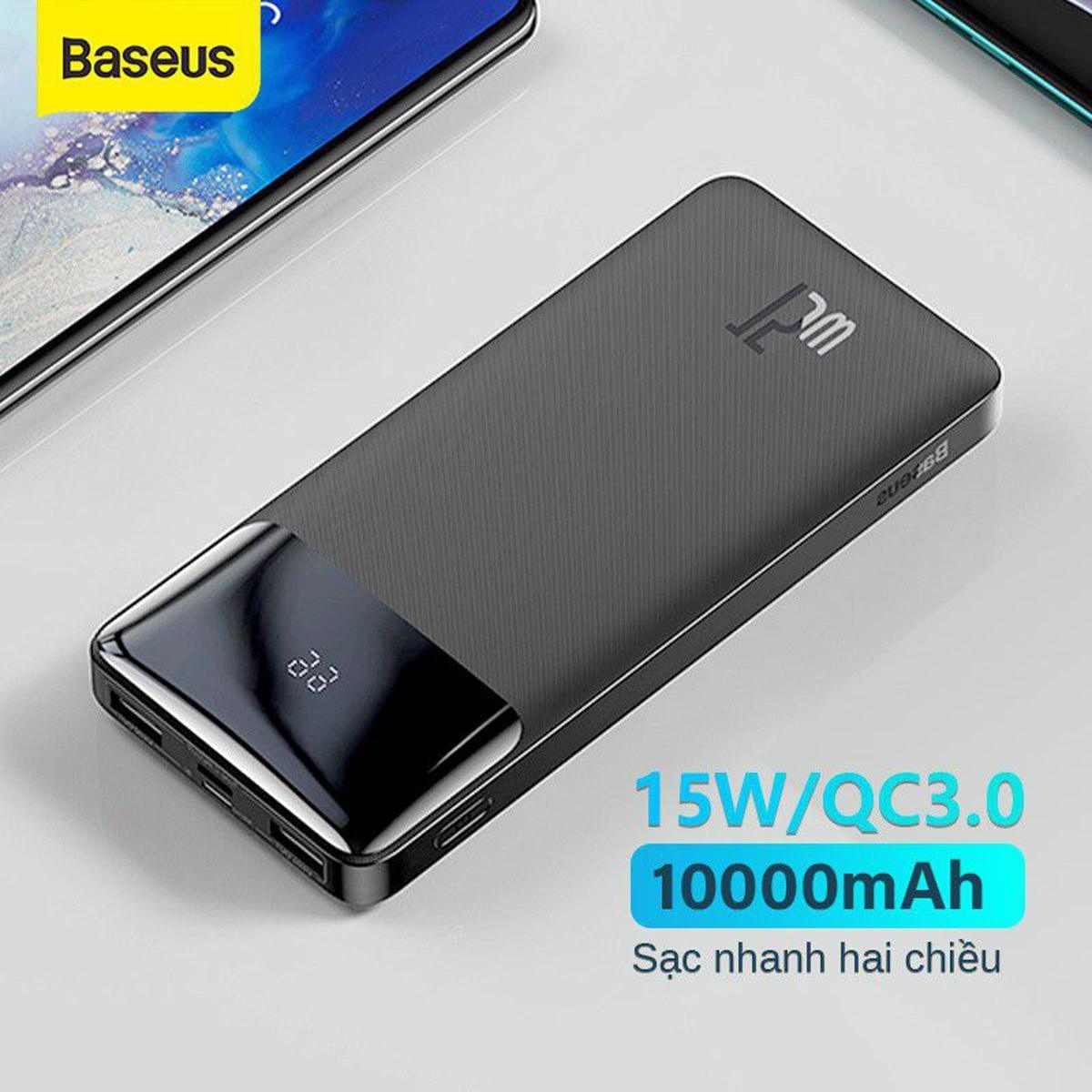 Baseus Bipow 15W 10000Mah Digital Display Power Bank C Baseus Bipow 15W 10000Mah Digital Display Power Bank C