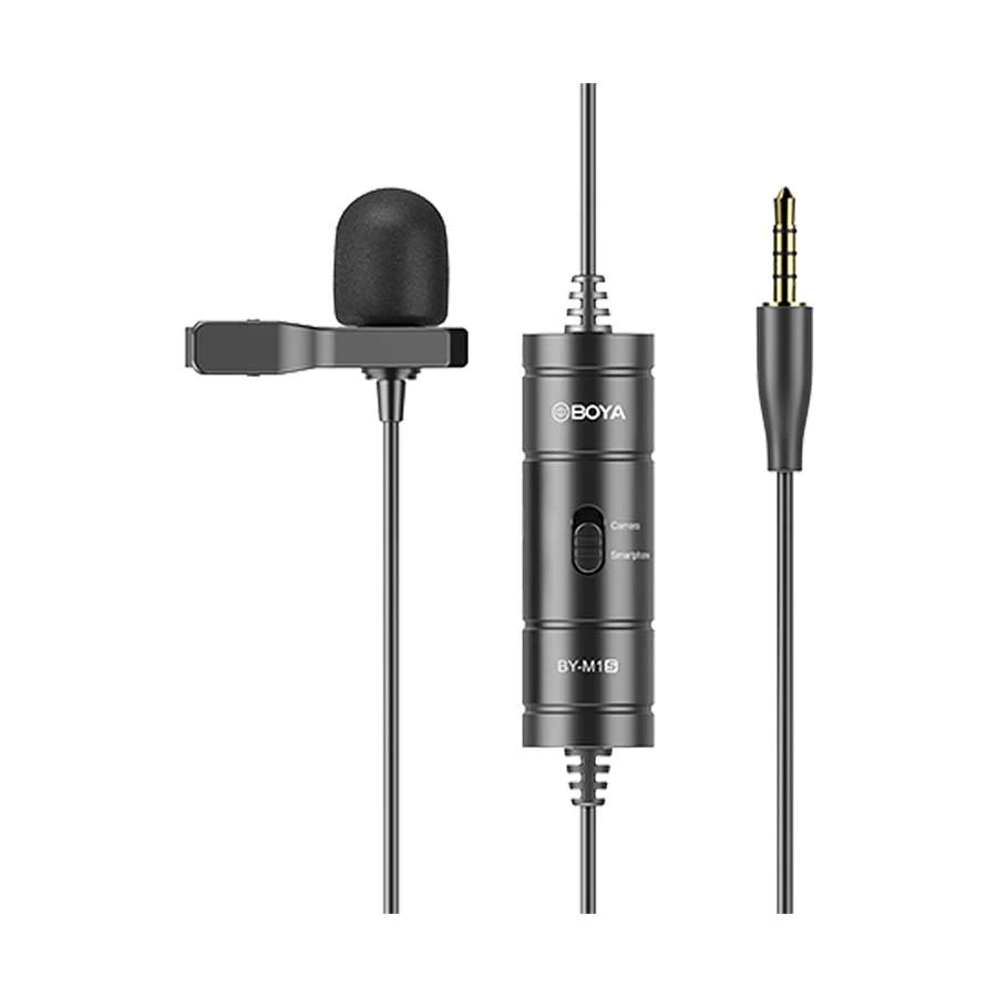 Boya By M1S Omni Directional Universal Lavalier Microphone Boya By M1S Omni Directional Universal Lavalier Microphone