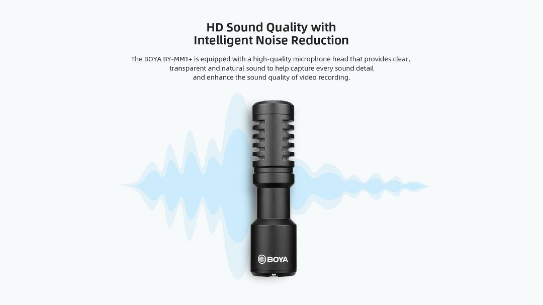 Boya By Mm1+ Mini Shotgun Microphone C