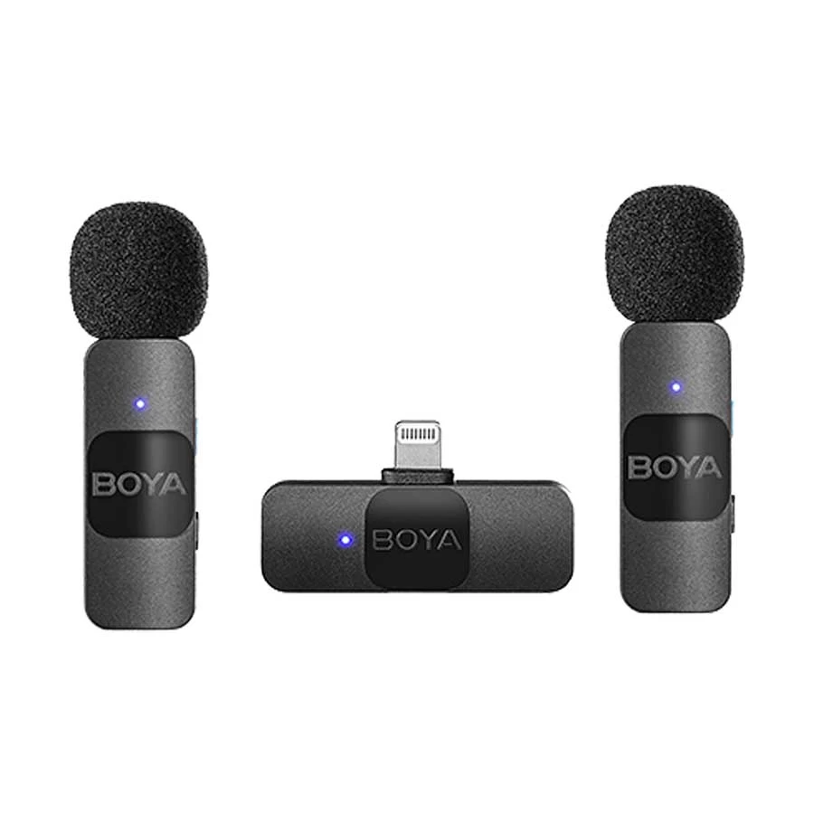 Boya By V2 Ultracompact 2.4Ghz Wireless Microphone For Ios Boya By V2 Ultracompact 2.4Ghz Wireless Microphone For Ios