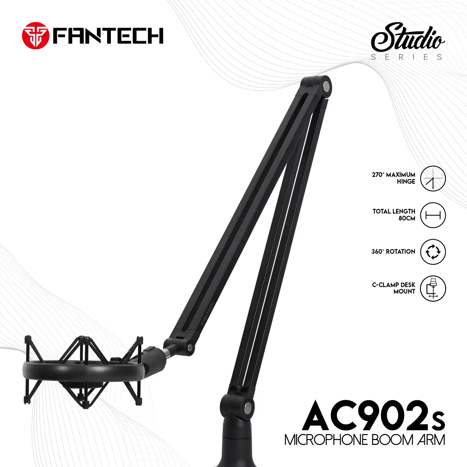Fantech Ac902 Microphone Boom Arm A Fantech Ac902 Microphone Boom Arm A